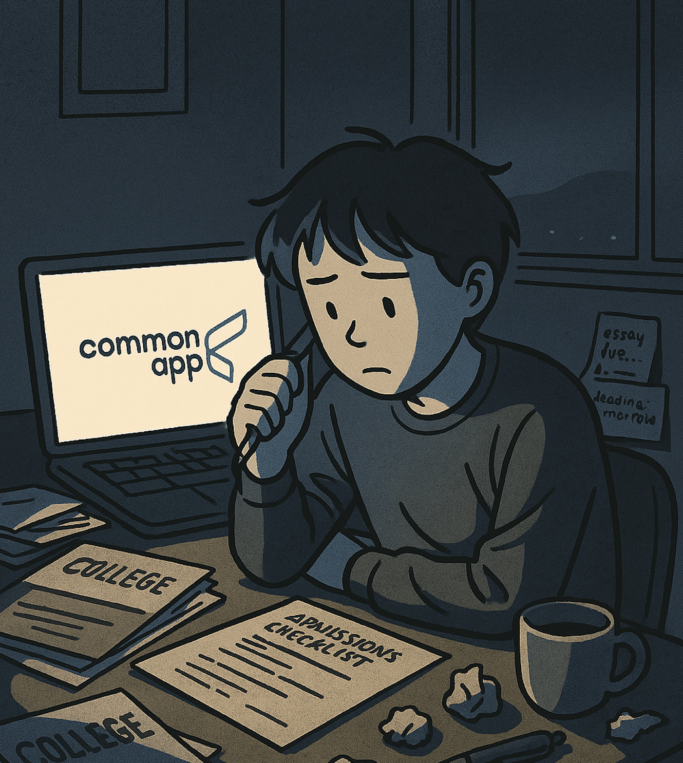 Common App Stress